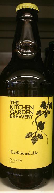 Traditional Ale The Kitchen Gardens Flagship beer with a light and refreshing ale with floral notes and delicious malty indertones. 